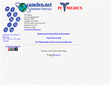 Tablet Screenshot of camden.net